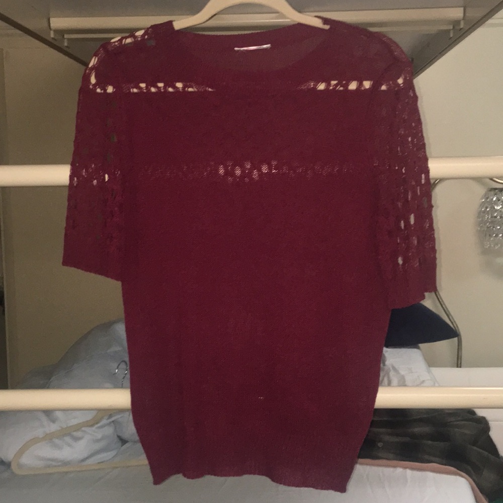 Maroon Top